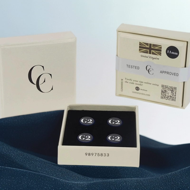 CC皮头正品英国台球杆皮头小头直播黑八8斯诺克枪头11mm