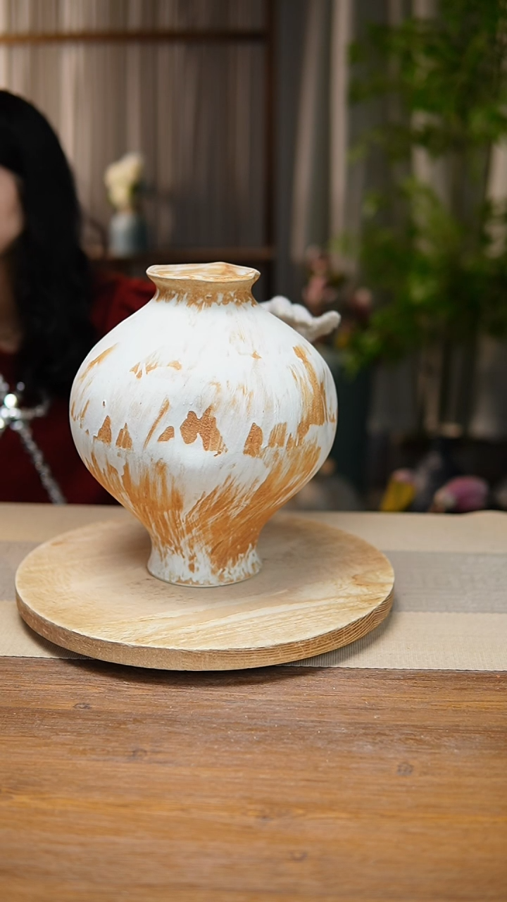 【闪购商品】陶瓷 花器诧寂黄灯笼