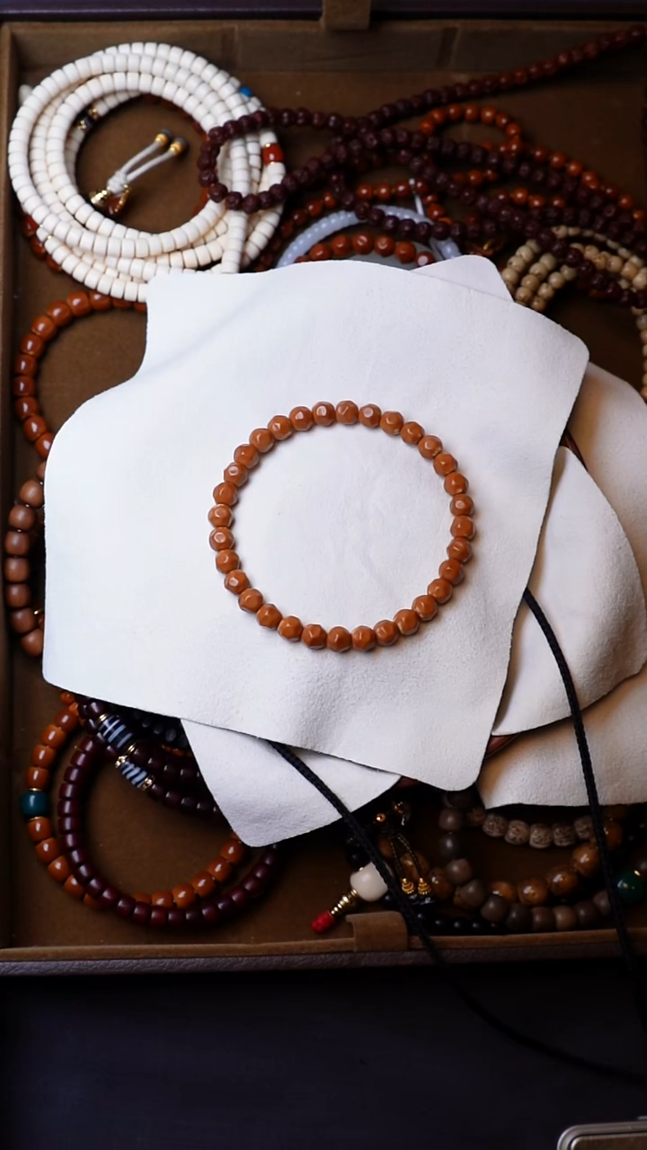 橄榄核手串/手链核尖无相7.4mm