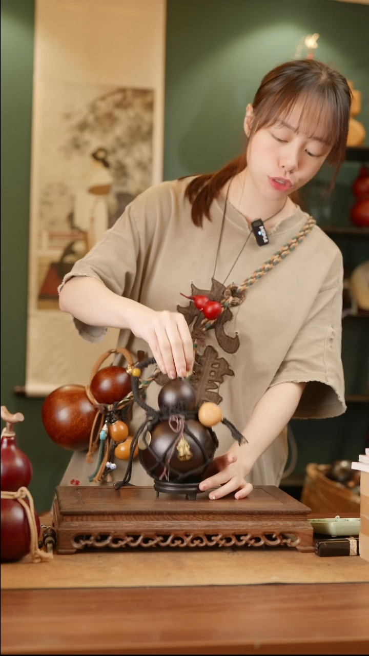 150号精品天然大漆酒葫芦一物一拍~