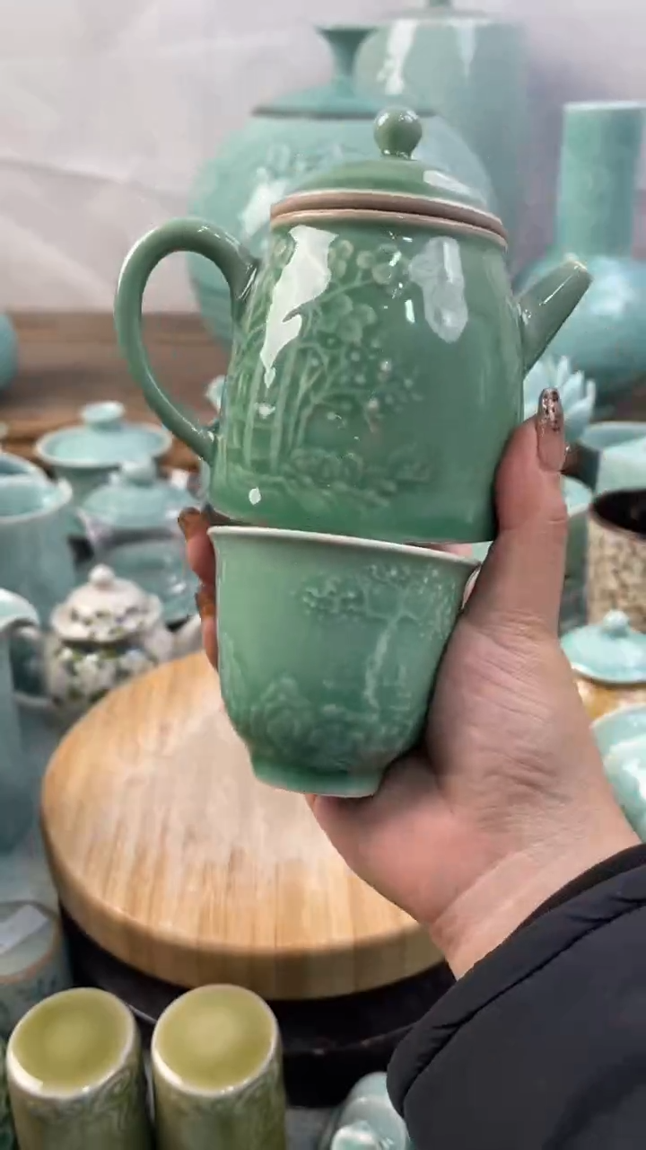 【闪购商品】特价福利 微瑕 慧仙青瓷