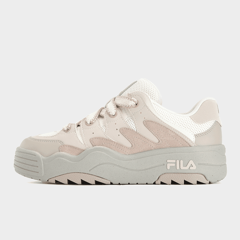 Fila/斐乐女款板鞋夏复古潮流面包舒适炸街摩登板鞋F62W511285F