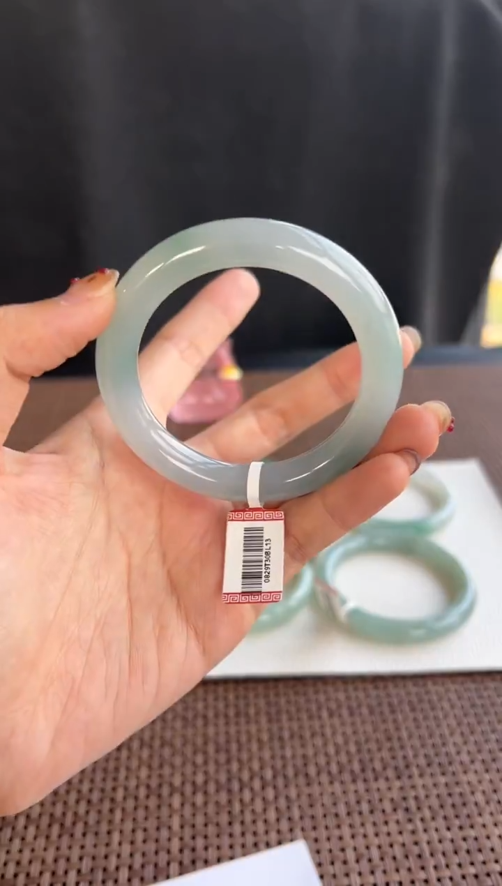 未镶嵌手镯翡翠58号54*10.0*9.6