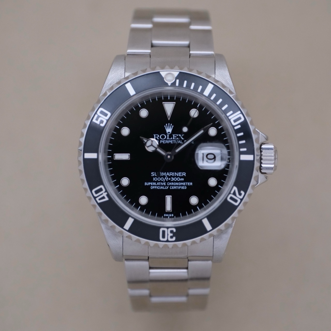 99新 Rolex/劳力士 潜航者型 16610LN-0001 40mm 单表
