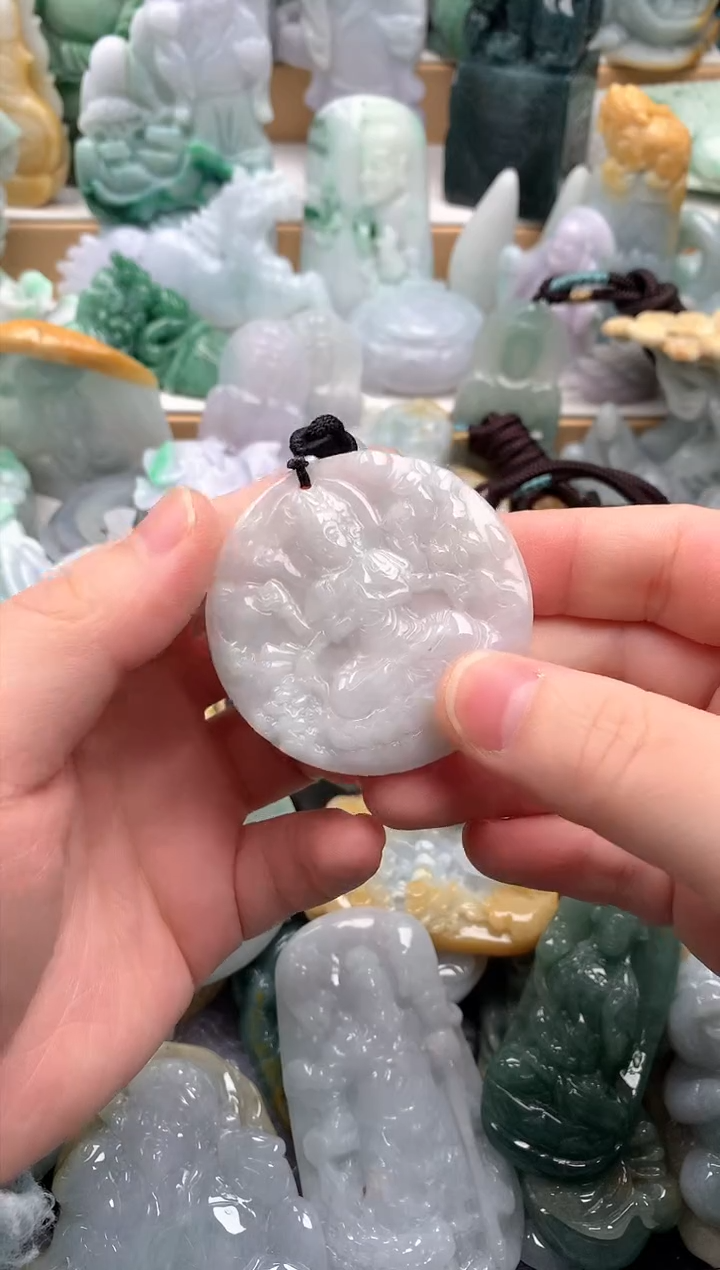 吊坠(不含链)未镶嵌翡翠1