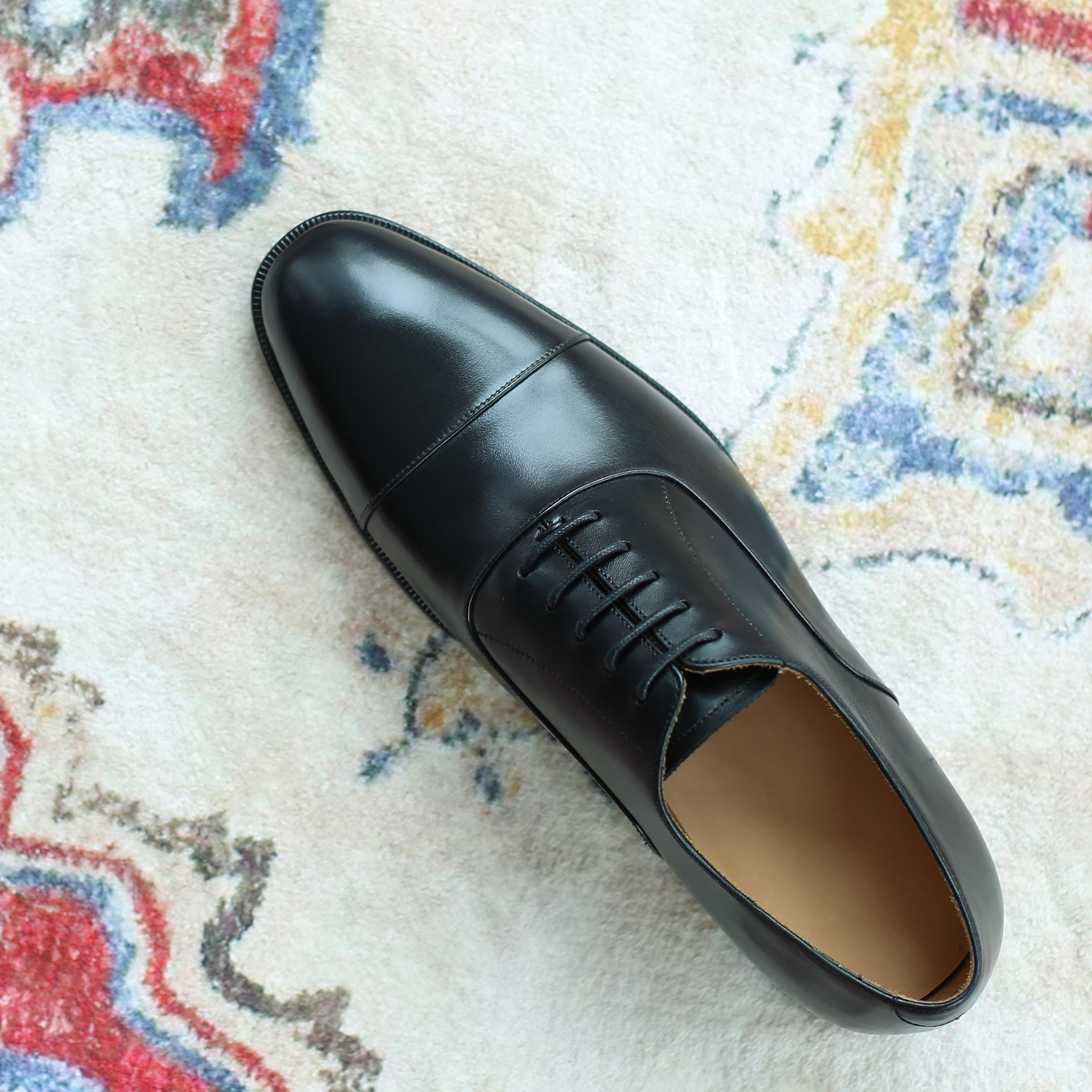 软面皮方头牛津鞋车缝线休闲皮鞋休闲尖头德比鞋系带NX12Z112