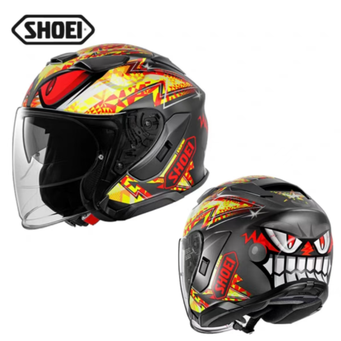 日本男士原装进口SHOEIJ-CRUISE3半盔男女款摩托车防雾装备头盔