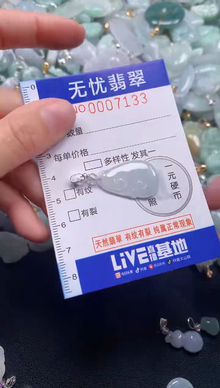 颈饰未镶嵌翡翠7133
