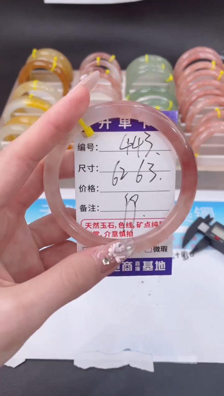 未镶嵌手镯石英质玉443