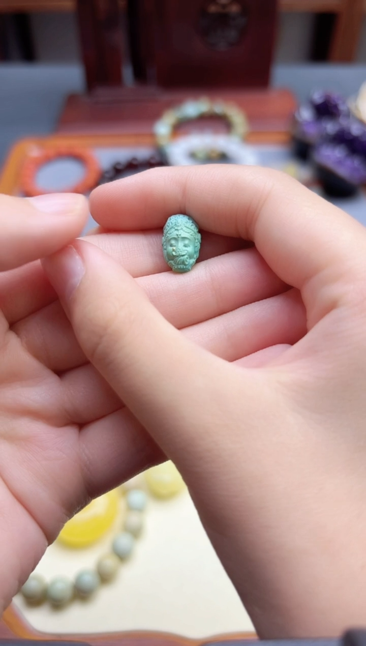 绿松石未镶嵌配饰松石配饰XSQ