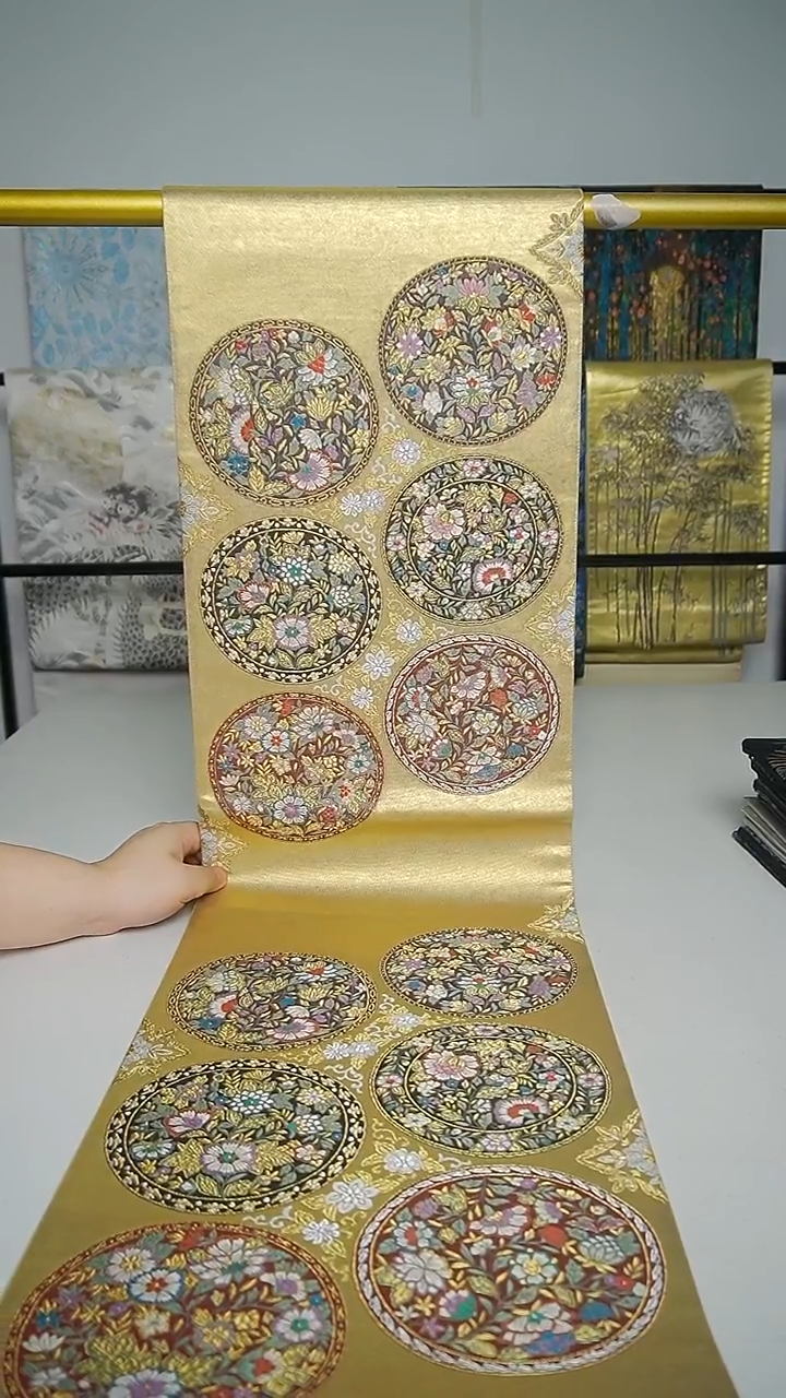 织绣织锦18细密织花卉