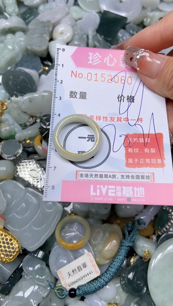 【闪购商品】翡翠颈饰未镶嵌闪购链接0152060