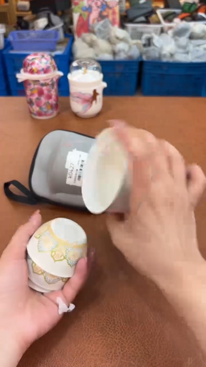 真的很便宜超好看会出片的旅行茶具