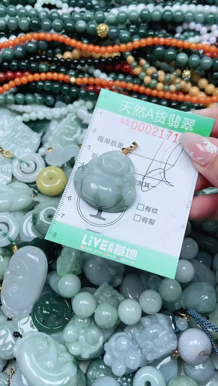 颈饰未镶嵌翡翠翡翠