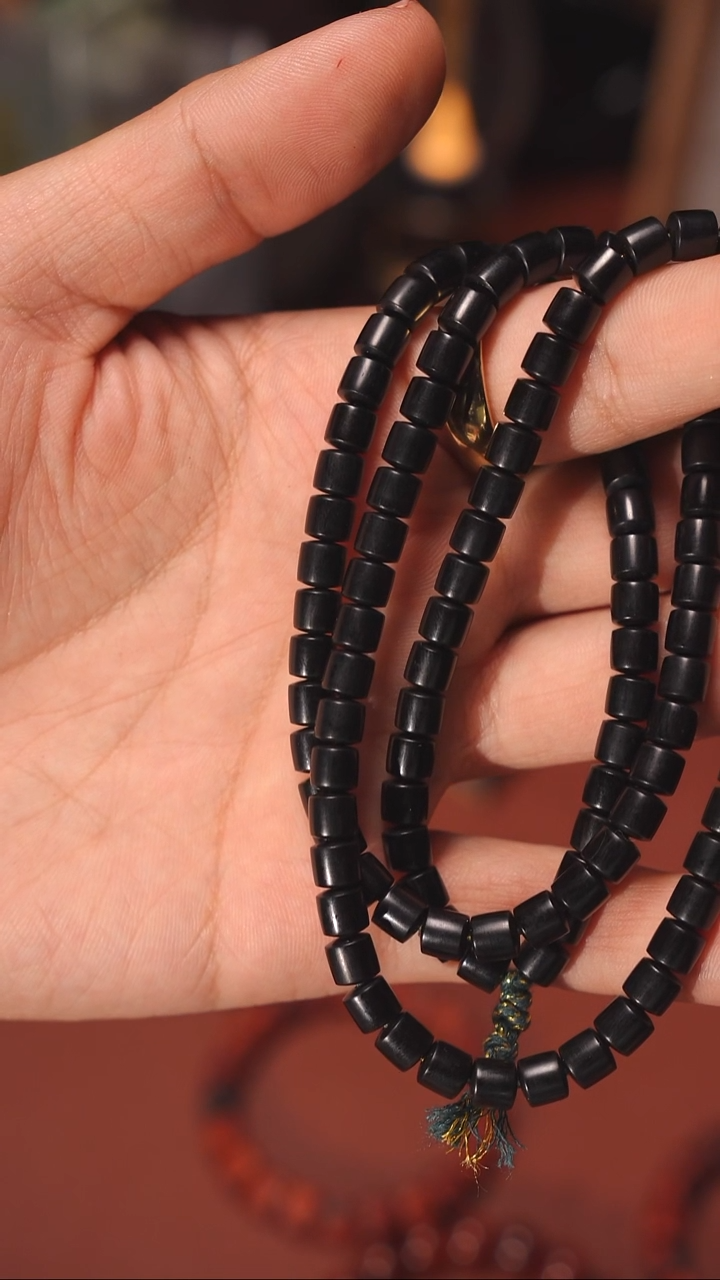 乌木类手串/手链6mm乌木竹节108