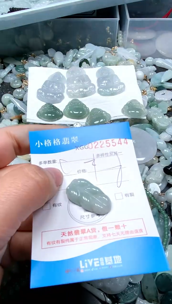 【闪购商品】翡翠颈饰未镶嵌闪购商品0225544