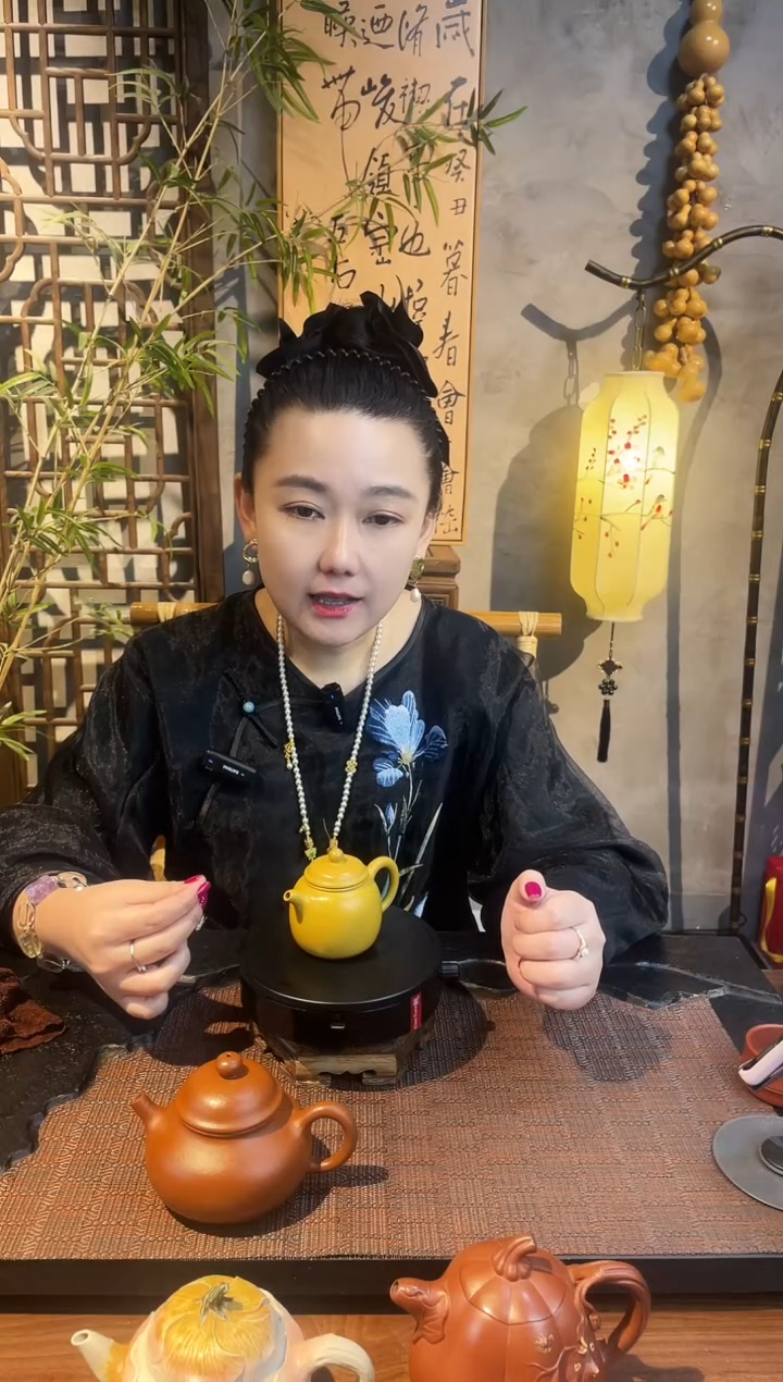 【闪购商品】紫砂茶壶徐玉凤黄金朱泥小品鲍尊