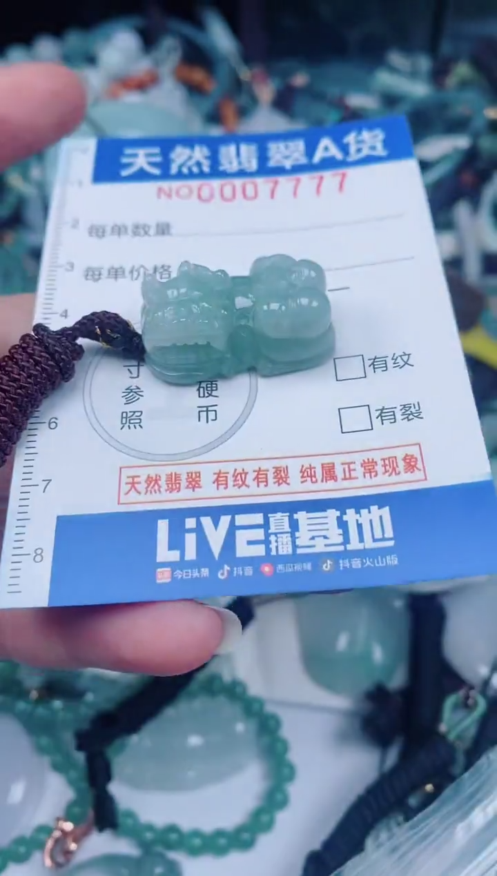 颈饰未镶嵌翡翠00007777