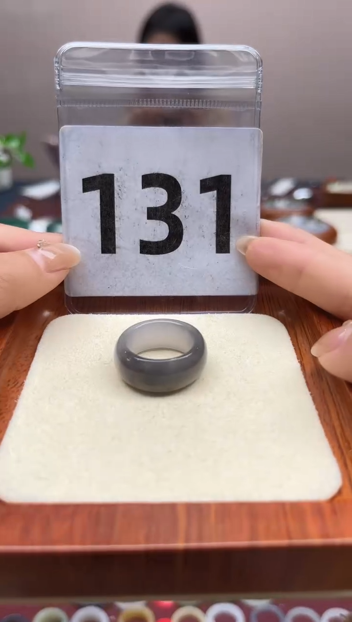 【闪购商品】和田玉戒指未镶嵌港码14号，内径17mm