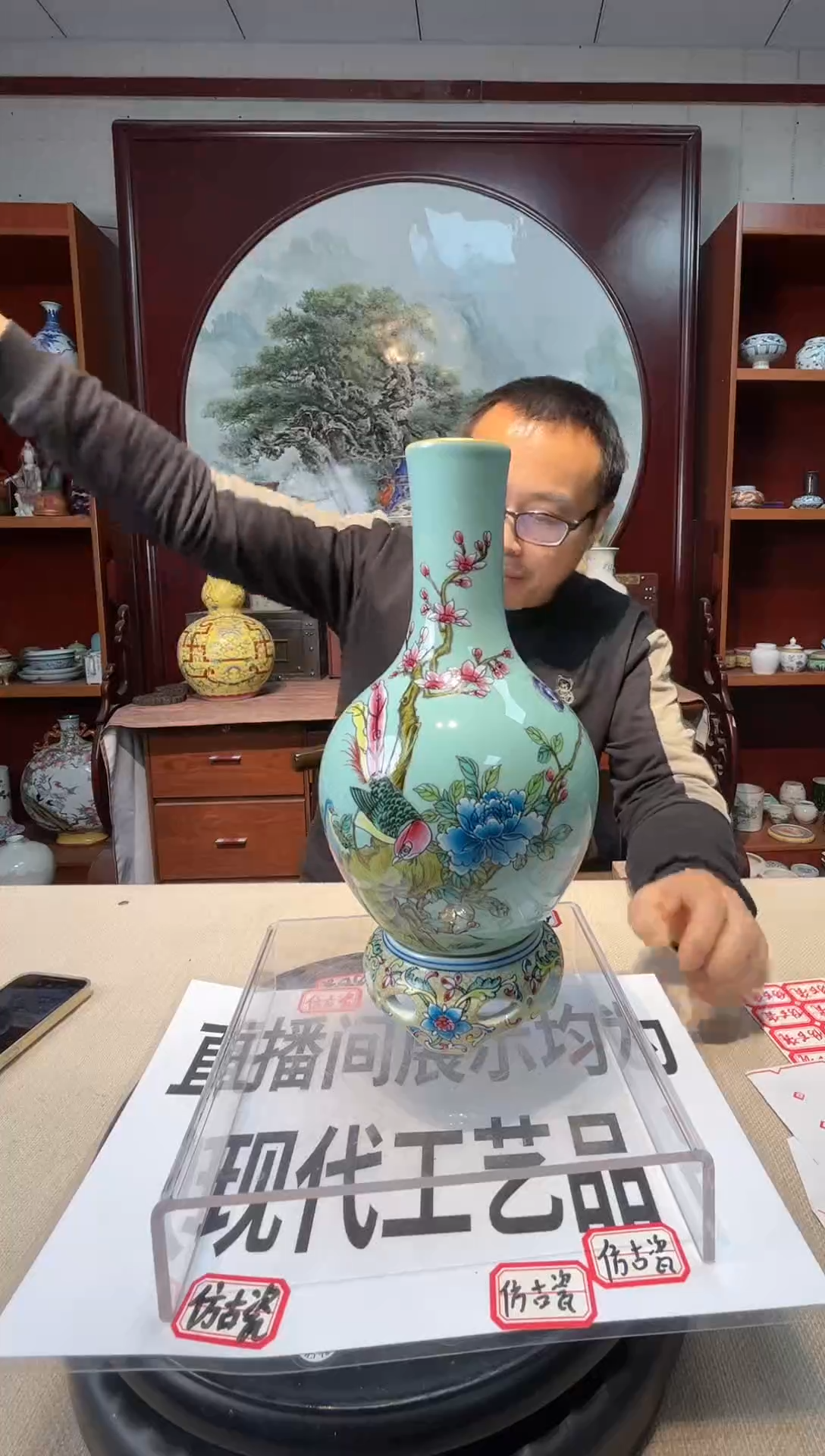 摆件陶陶陶瓷工艺品摆件26