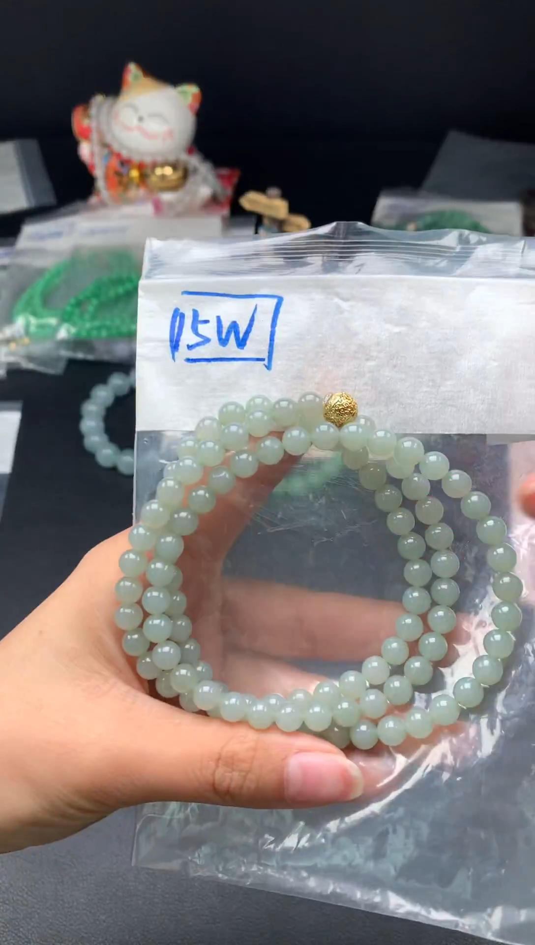 未镶嵌挂件翡翠11  卡6.4