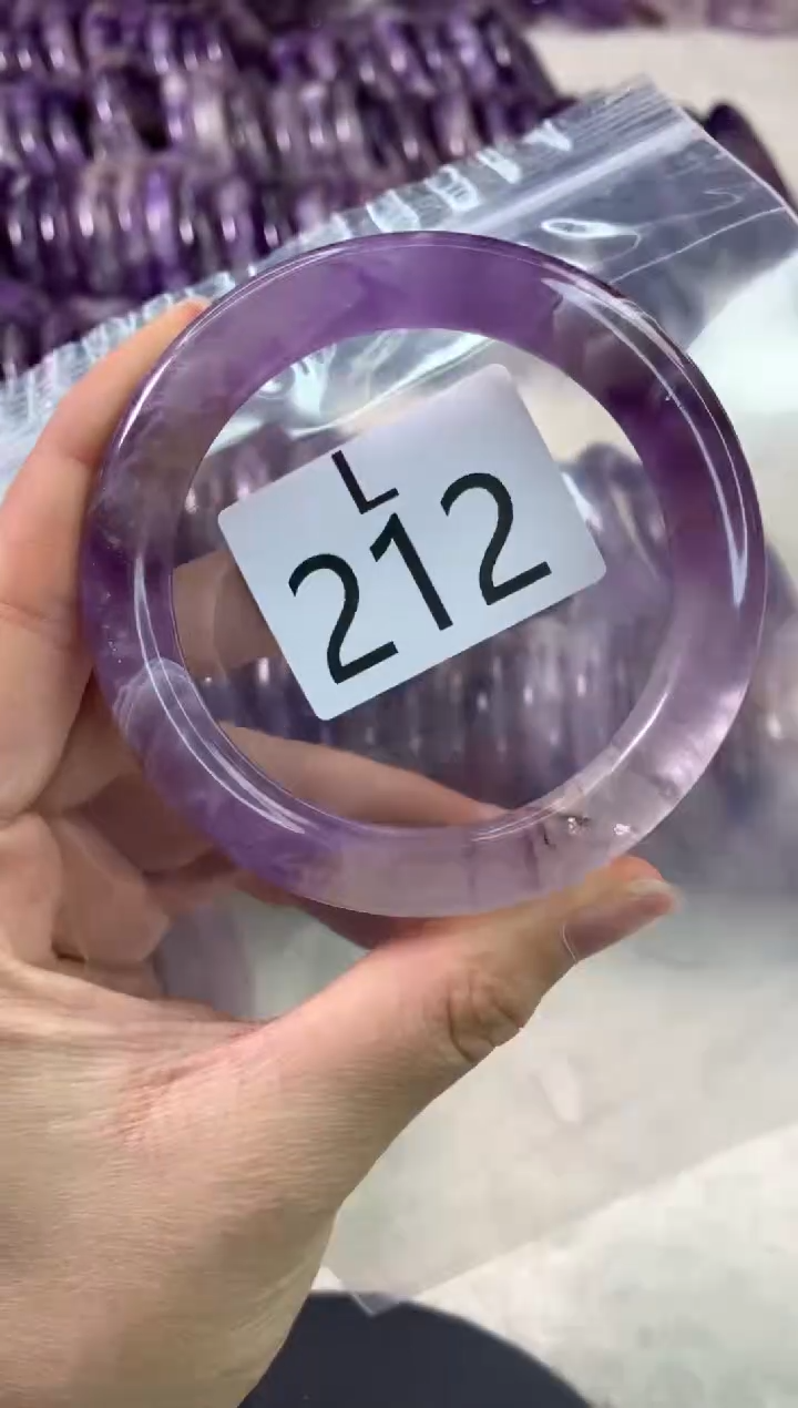 【闪购商品】水晶水晶手镯L未镶嵌212-56