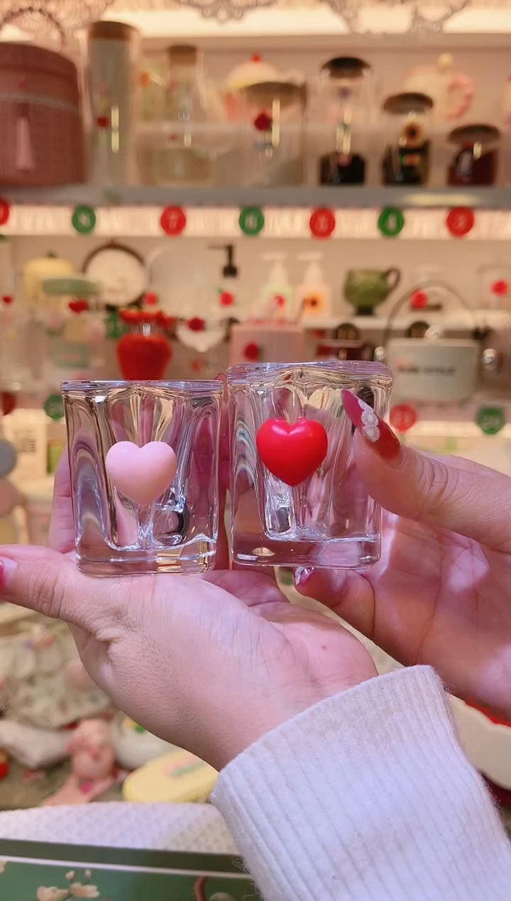 爱心酒杯2个——手工制作品质好！