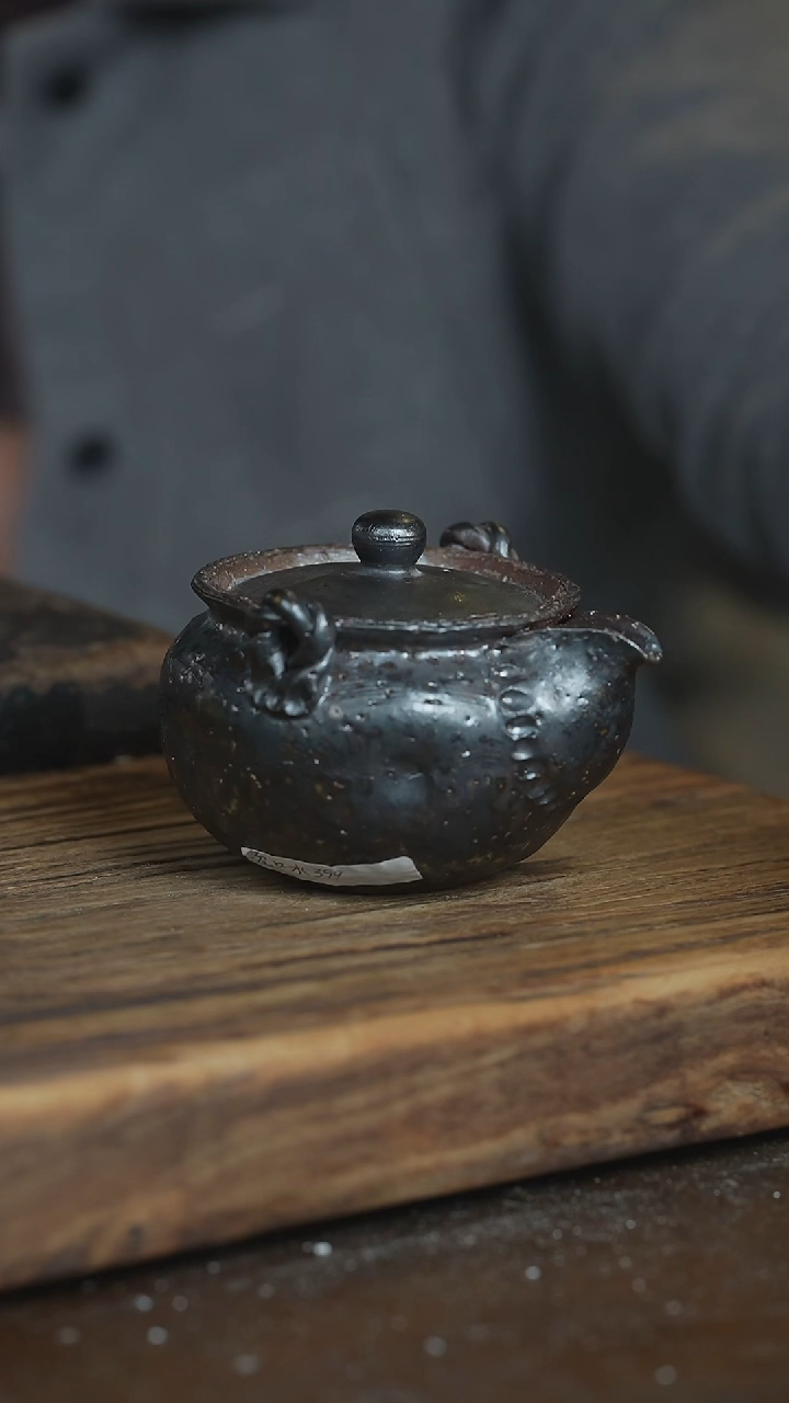 【闪购商品】浪鬼家釉绘柴烧宝瓶