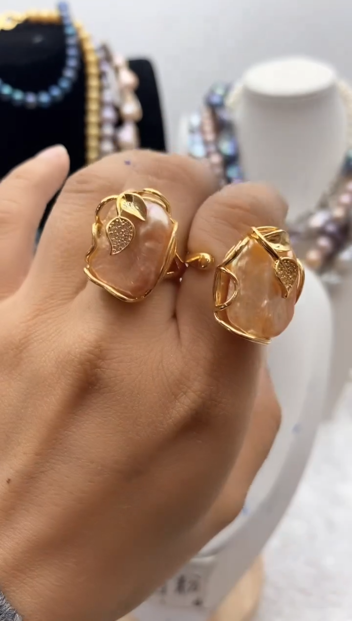 淡水珍珠钛钢颈饰123