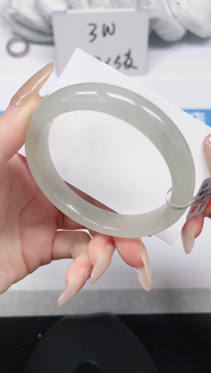 未镶嵌手镯石英岩玉184-57圈