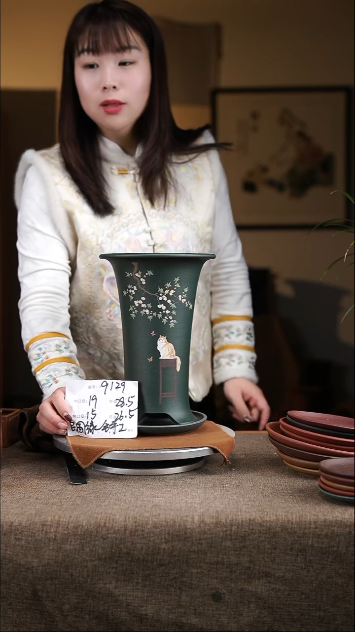 【闪购商品】紫砂花盆紫砂花盆9129+z