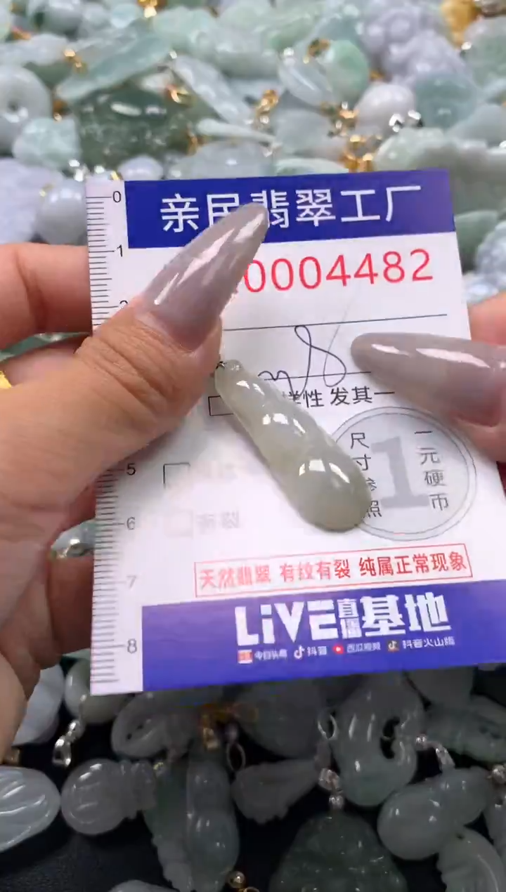 颈饰未镶嵌翡翠4482