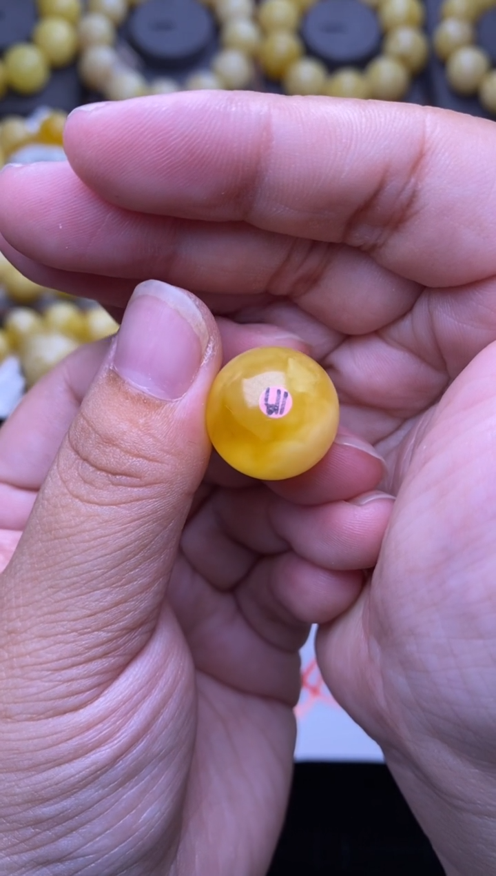 裸石琥珀未镶嵌大小姐珠宝严选105