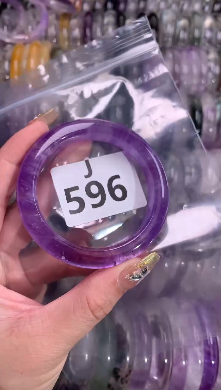 【闪购商品】水晶水晶手镯未镶嵌596-52