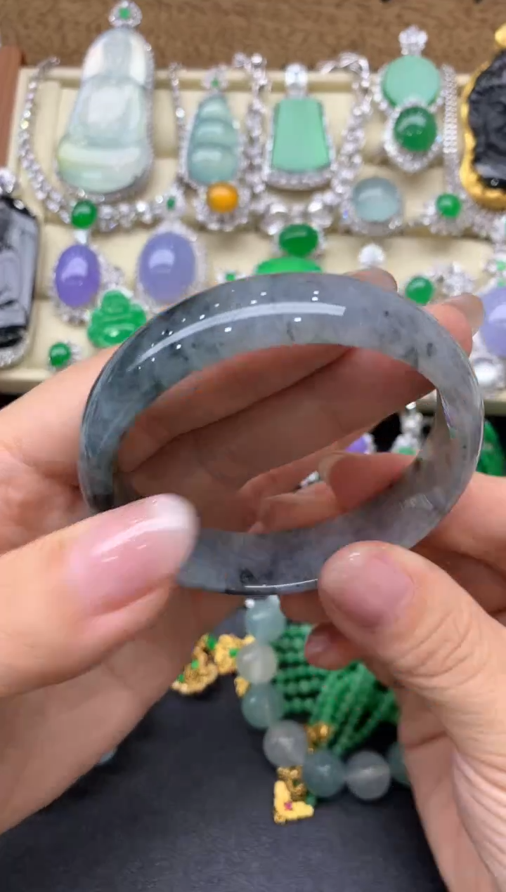 【闪购商品】翡翠手镯未镶嵌255-中国好珍宝