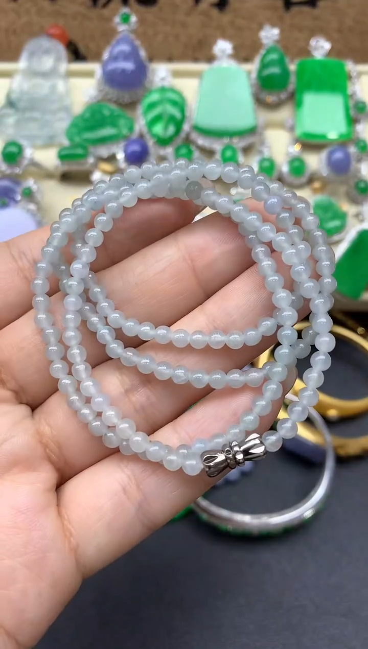 【闪购商品】翡翠手串未镶嵌27-中国好珍宝