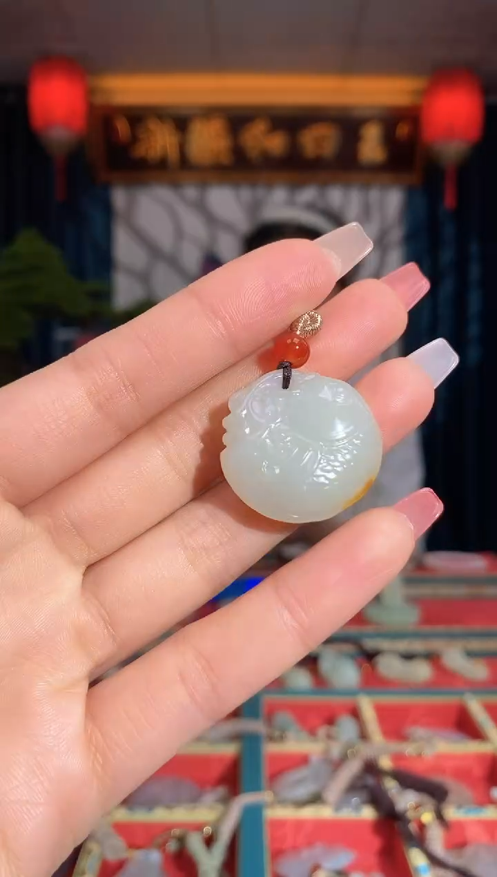 【闪购商品】和田玉颈饰未镶嵌扣