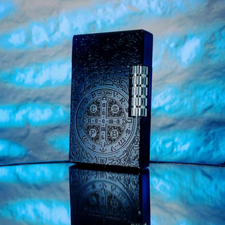 康斯坦丁镀银坑设计磨砂质感送男士高档礼物