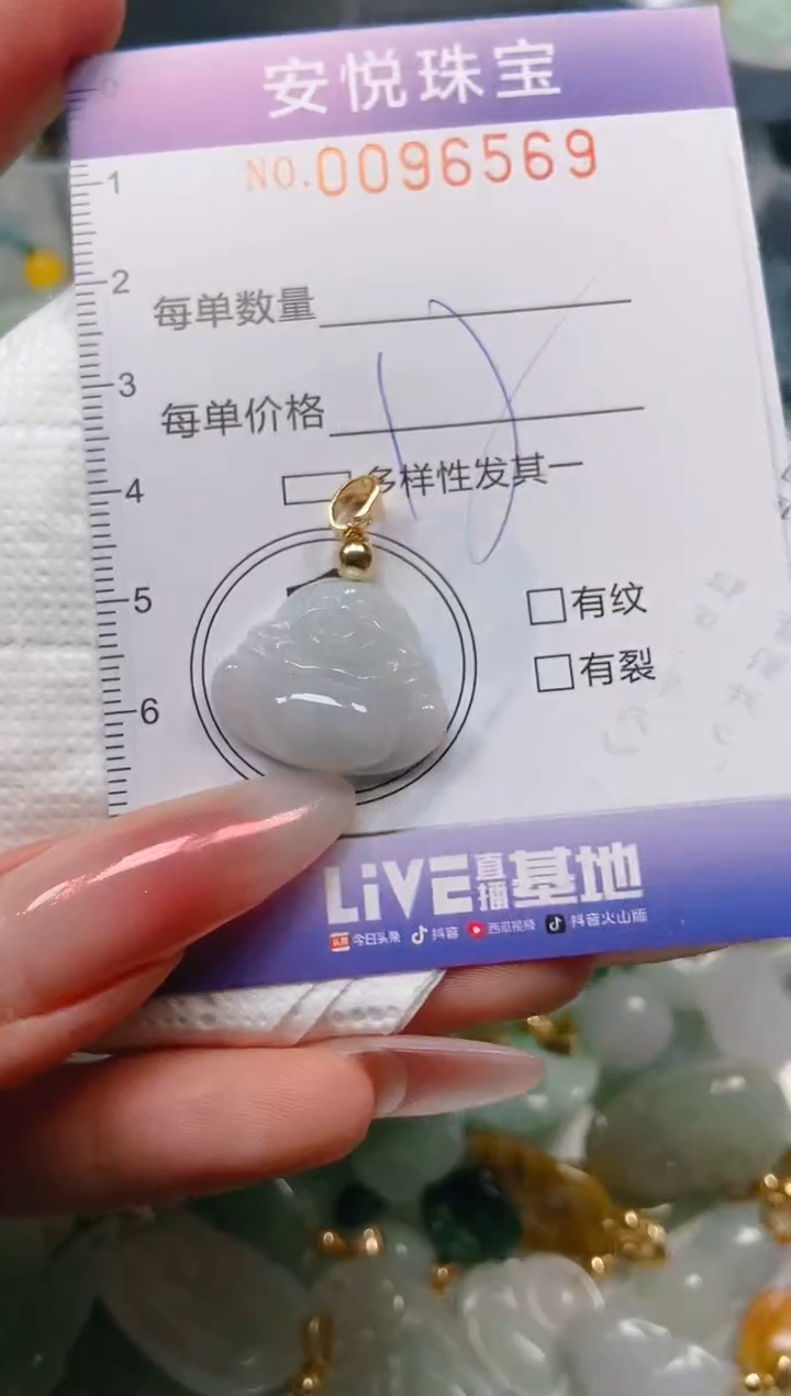 【闪购商品】翡翠颈饰未镶嵌闪购0096569