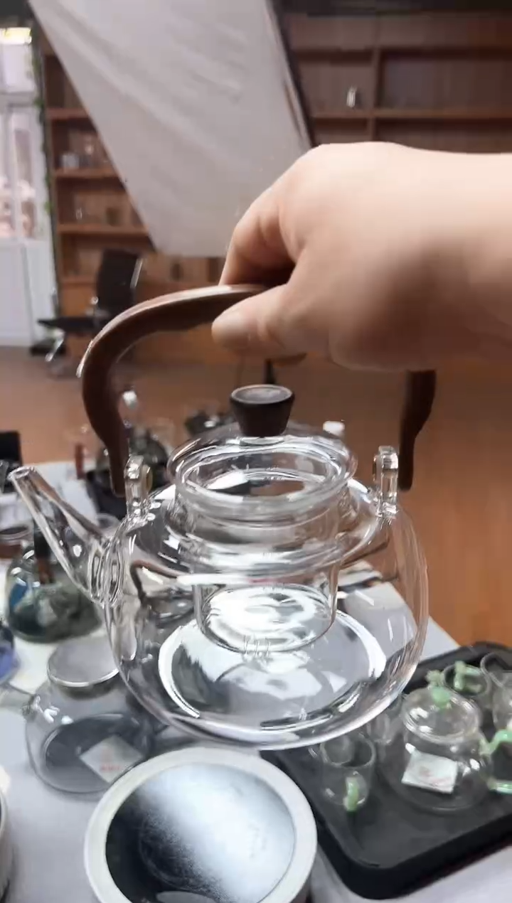 高硼硅玻璃泡茶壶