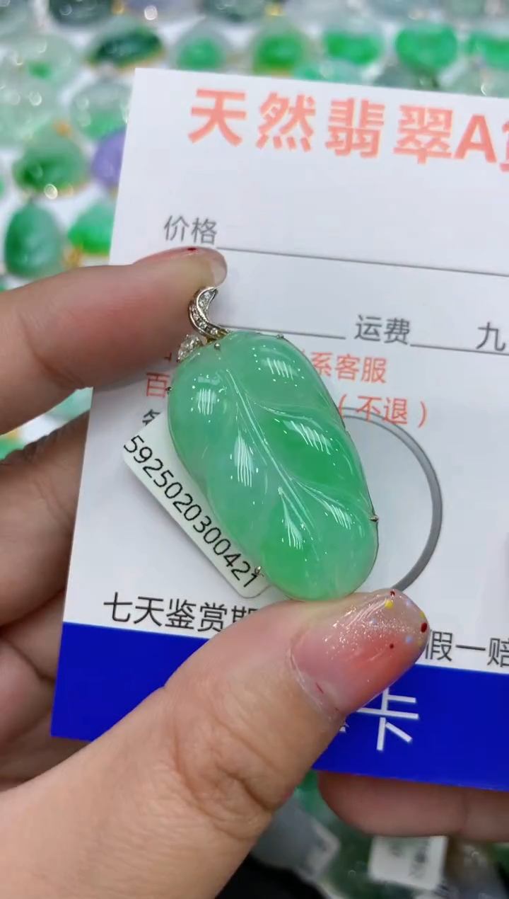 【闪购商品】翡翠颈饰18K金镶嵌111111111111