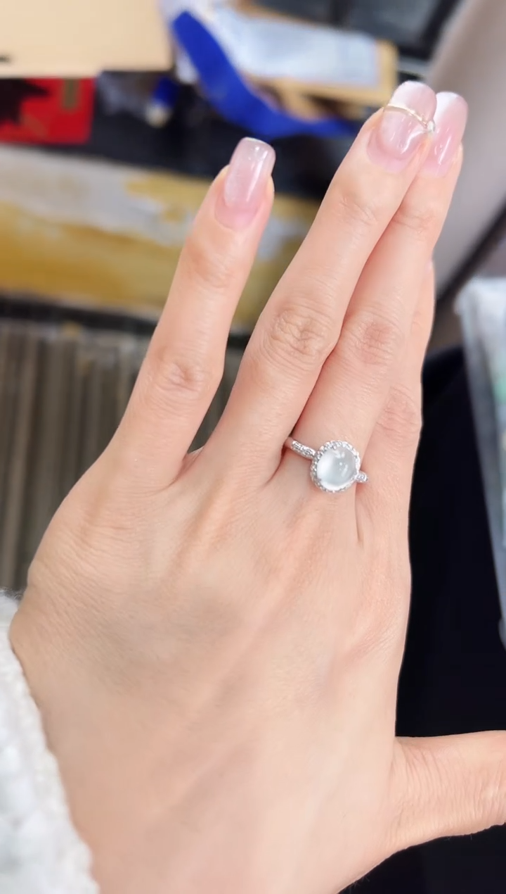 【闪购商品】翡翠戒指18K金镶嵌DFZ0202-198