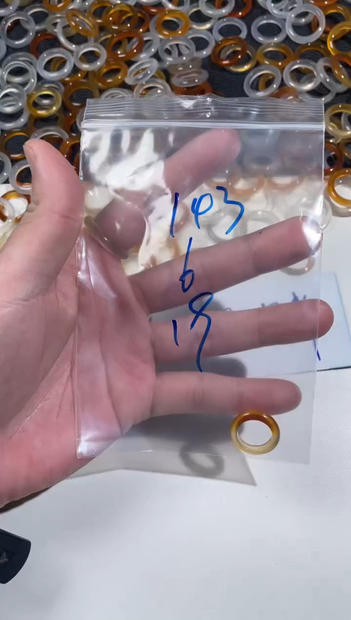 【闪购商品】玛瑙/玉髓戒圈未镶嵌143.