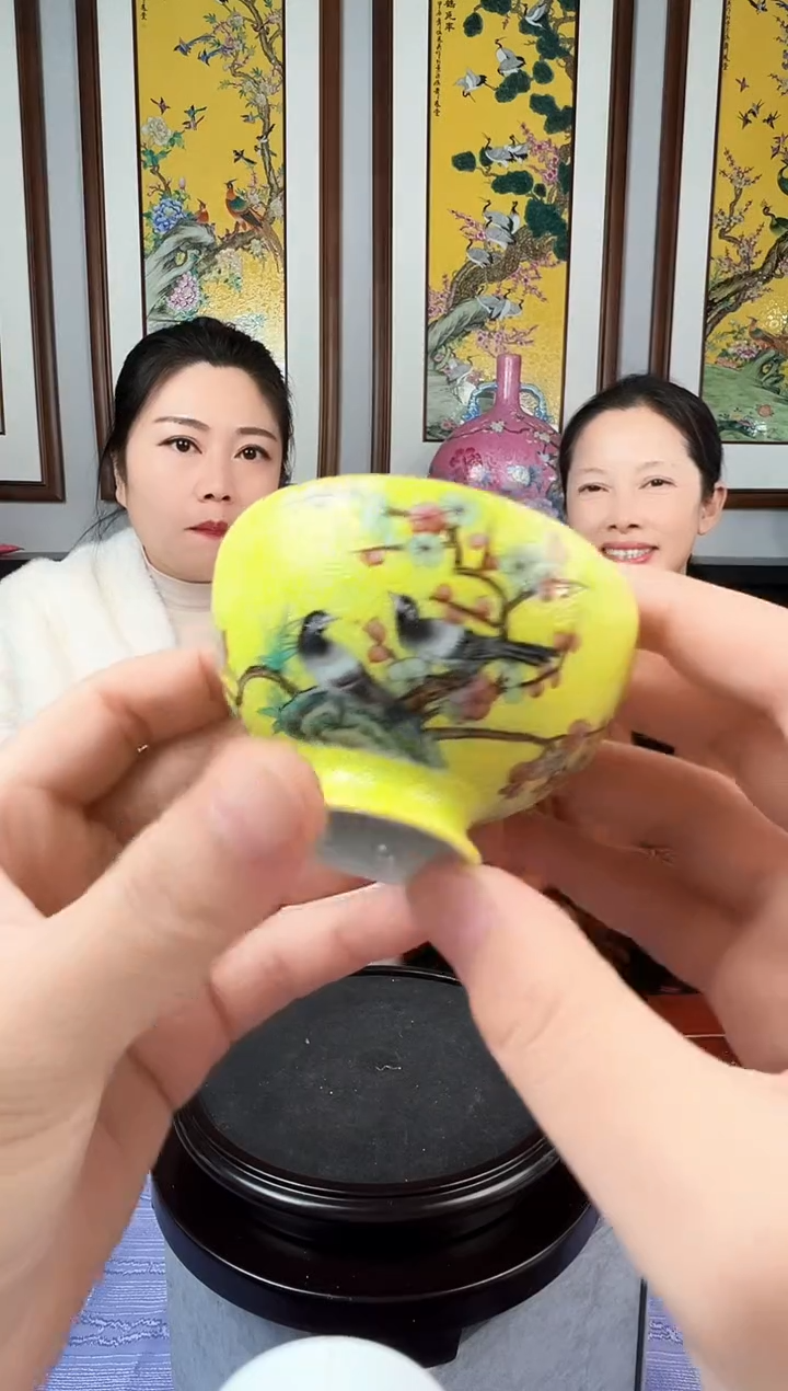 摆件瓷【伍凤英扒花】-13