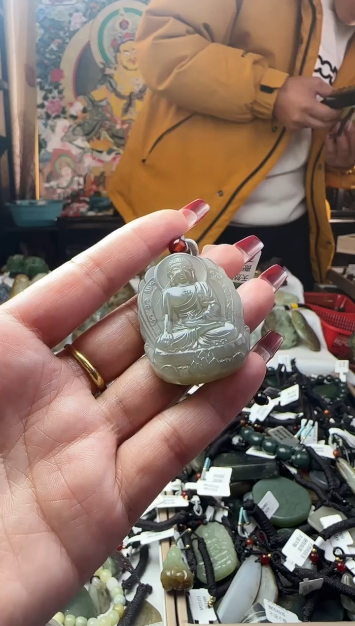 颈饰未镶嵌和田玉3453748367