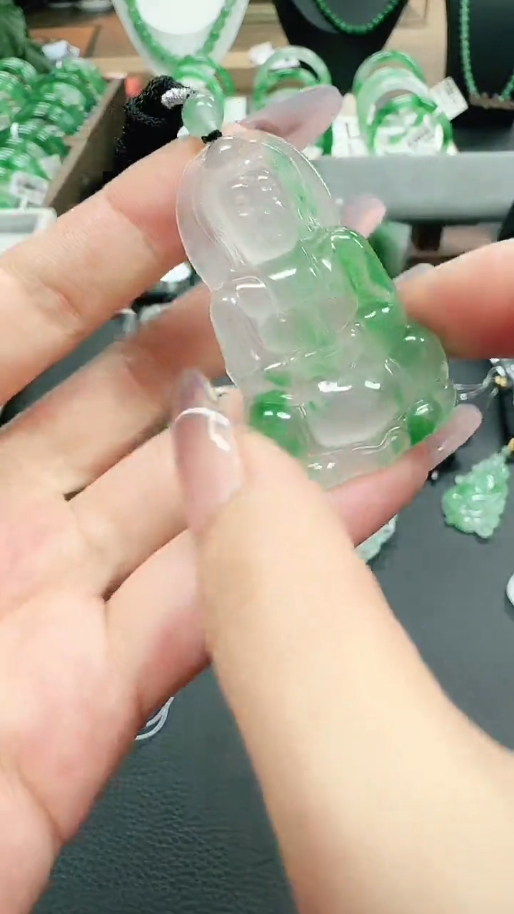 未镶嵌1石英质玉（非洲翠）/0738