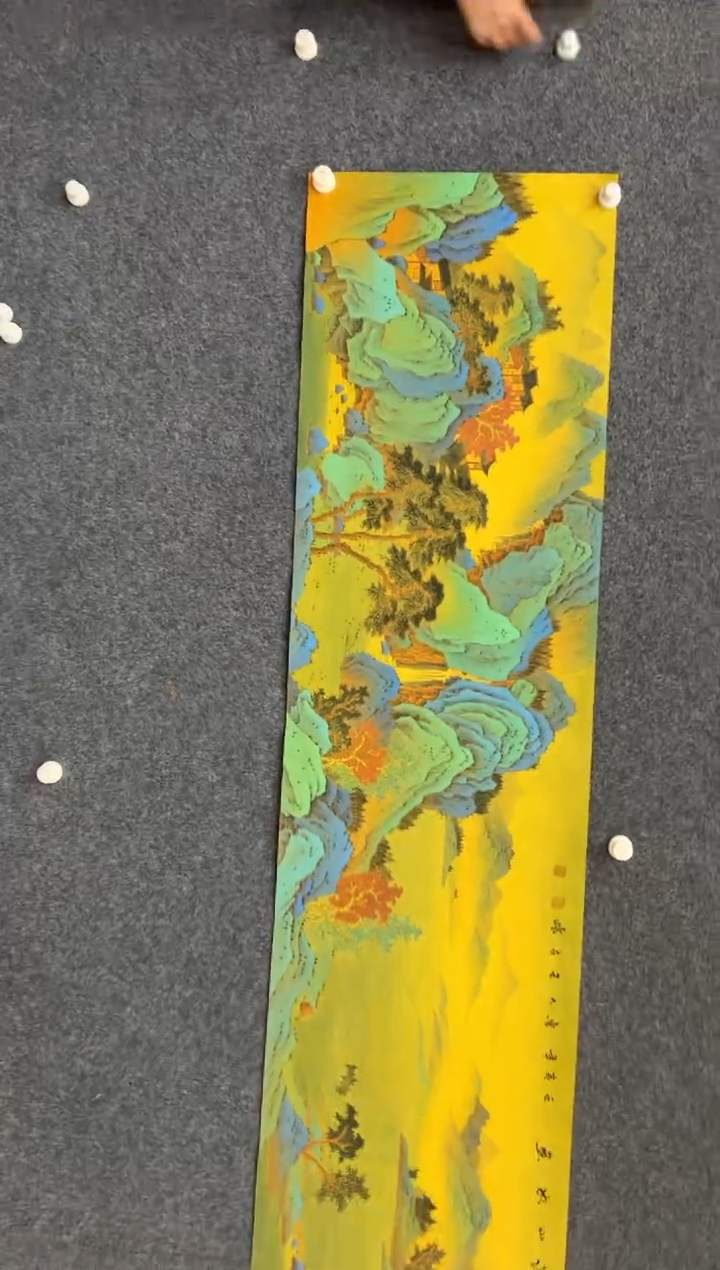 【闪购商品】国画2.15-王夫怀-6尺对开-022