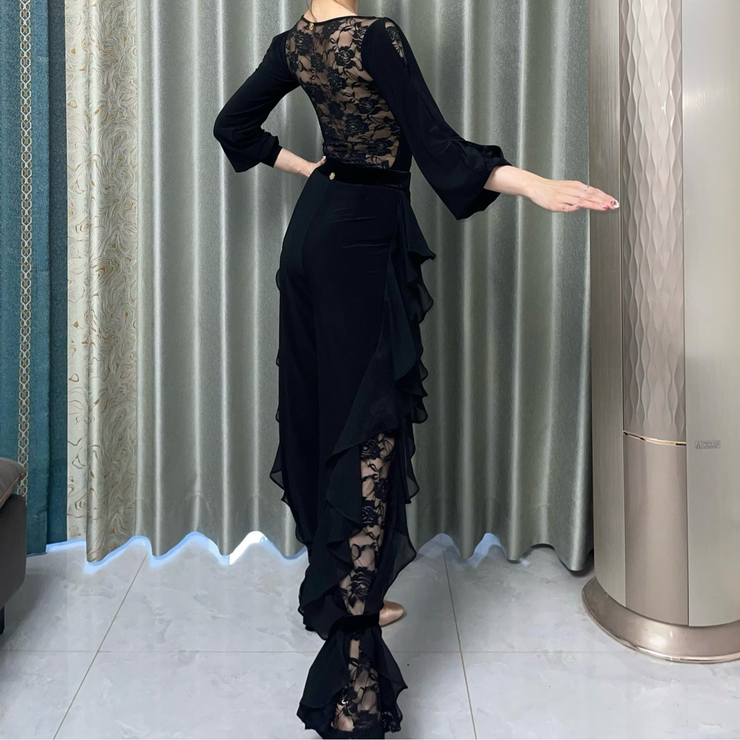T&M Dancewear ｜仙女蕾丝裤｜优雅气质摩登舞裤子