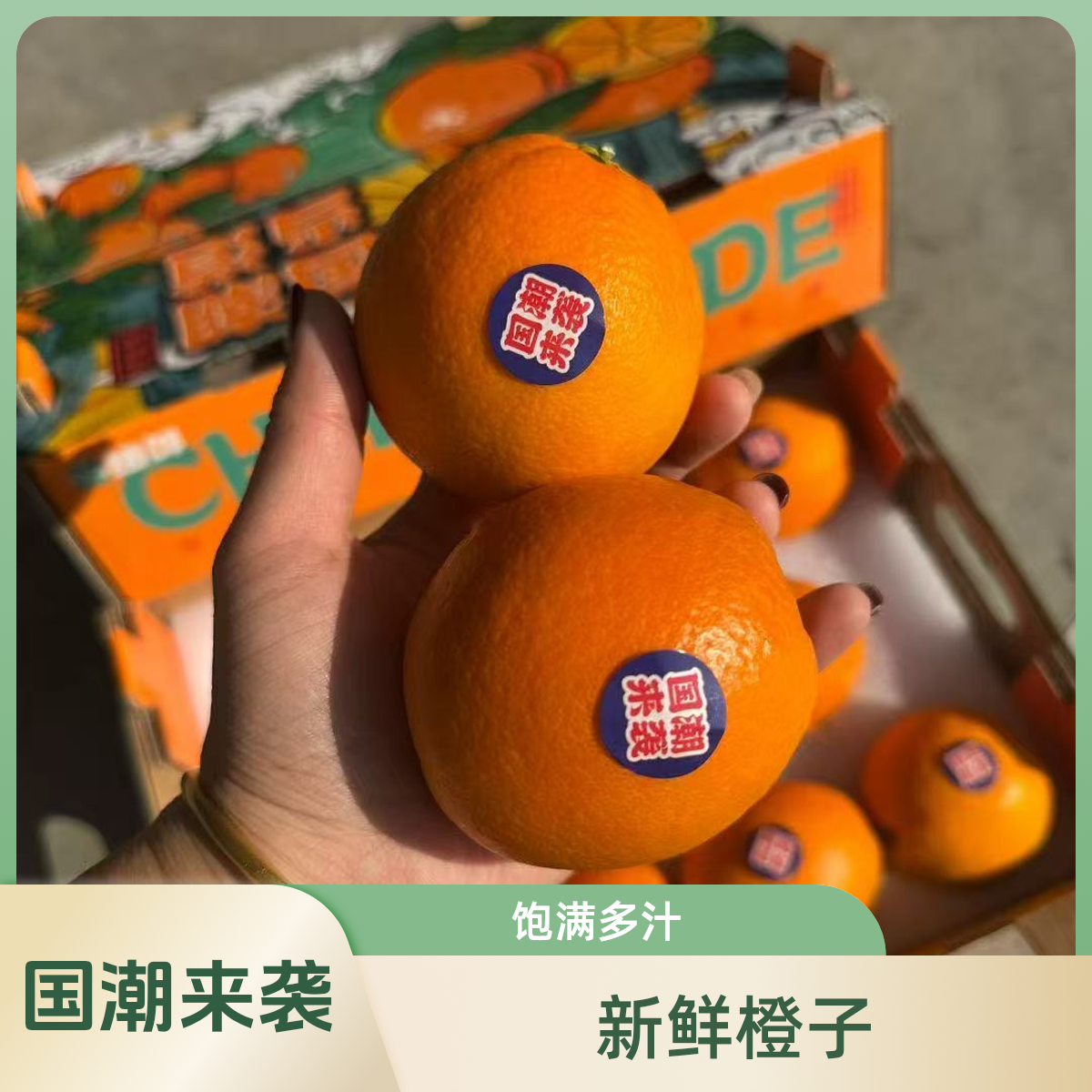【1小时达直送】小件礼盒橙/11个