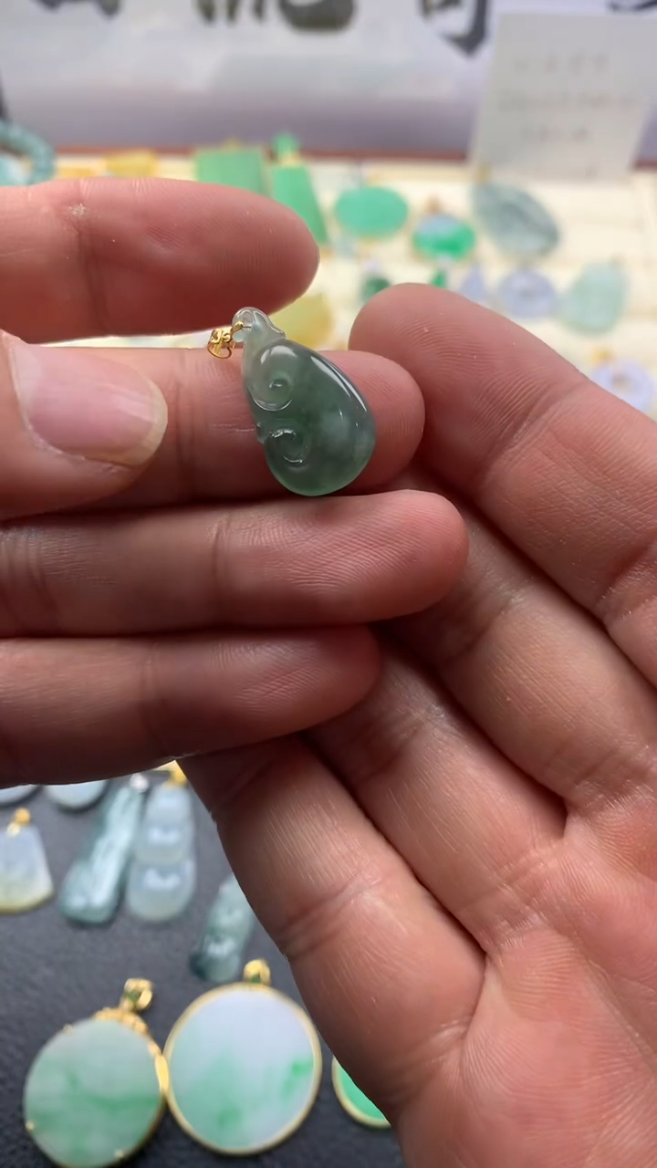 【闪购商品】翡翠颈饰18K金镶嵌063回流货品/不退换